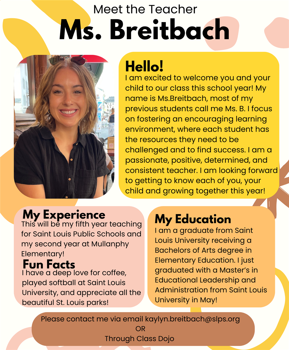 Meet Ms. Breitbach